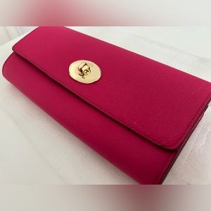 Coach leather wallet